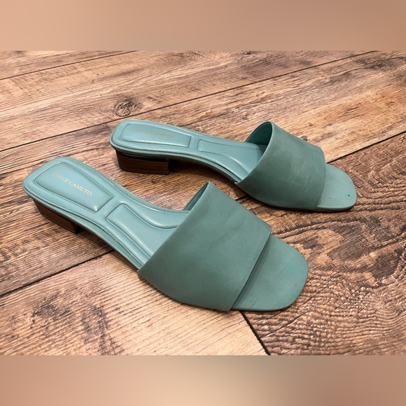 Vince Camuto Cheleah Slide Seashore Blue - Picture 1 of 4